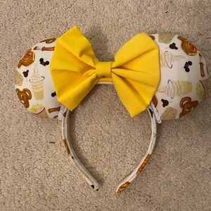 Yellow Disney snack Mickey ears